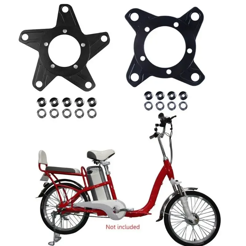 Фото Bafang Ebike Bbs01 Bbs02 Велосипед Средний мотор Паук Адаптерное кольцо 104bcd/130bcd Цепь R8b2 Кольцо для электрического велосипеда MTB №1