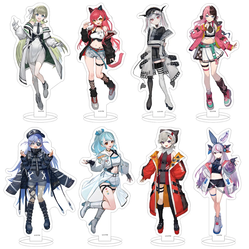 Фото VTuber VSPO GiGO Limited Edition TACHIBANA HINANO TOSAKI MIMI KURUMI NOAH KAGA SUMIRE Аниме Фигурка Акриловая подставка подарок на праздник №1