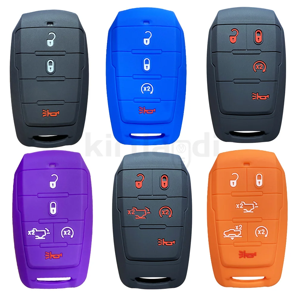 

Силиконовый чехол для ключей, чехол для ключей для Dodge Ram 30 шт. + 20 шт. для fiat