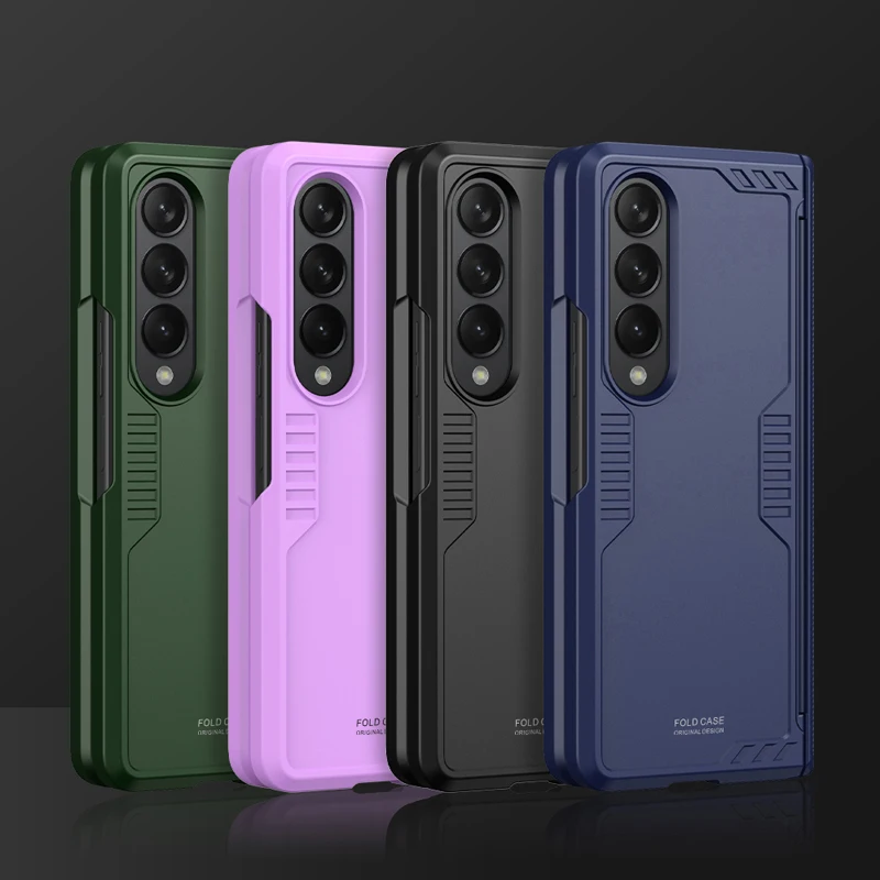 For Samsung Galaxy Z Fold 4 Case All-inclusive Hinge Armored Drop Protection For Galaxy Z Fold 4 Shockproof Back Cover