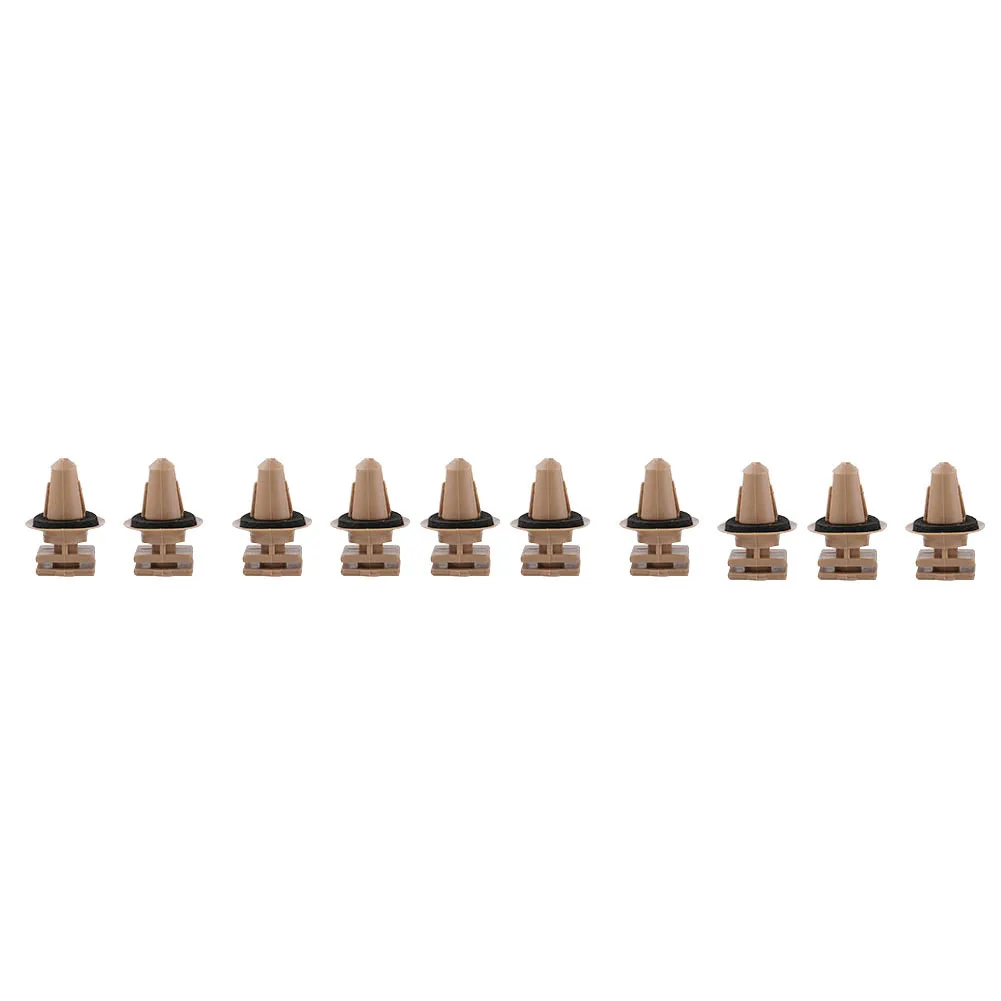

Simple Installation Seal Ring Clip Stable Performance NEW Pack Of 10 Sill Plate 51477117532 Beige High Quality
