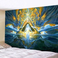 character art tapestry kawaii aesthetic room decor wall hanging psychedelic scene wall d%c3%a9cor hippie boho yoga mat sheet 8 sizes