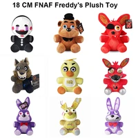 18cm fnaf purple plush nightmare bonnie plush toys five nights at fredy bonnie peluche toys soft stuffed animal dolls kids gifts