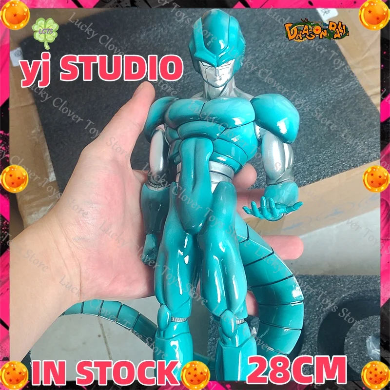 Фото В НАЛИЧИИ: Фигурка YJ Studio Dragon Ball Z Cooler, 28 см, металлическая фигурка Cooler, коллекционная модель из ПВХ, игрушки, подарки №1