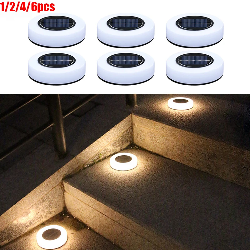 Solar Lamp Outdoor Light Led Lamp IP65 Waterproof Garden Decoration PathWay Floor Under Ground Stairs Decking Light