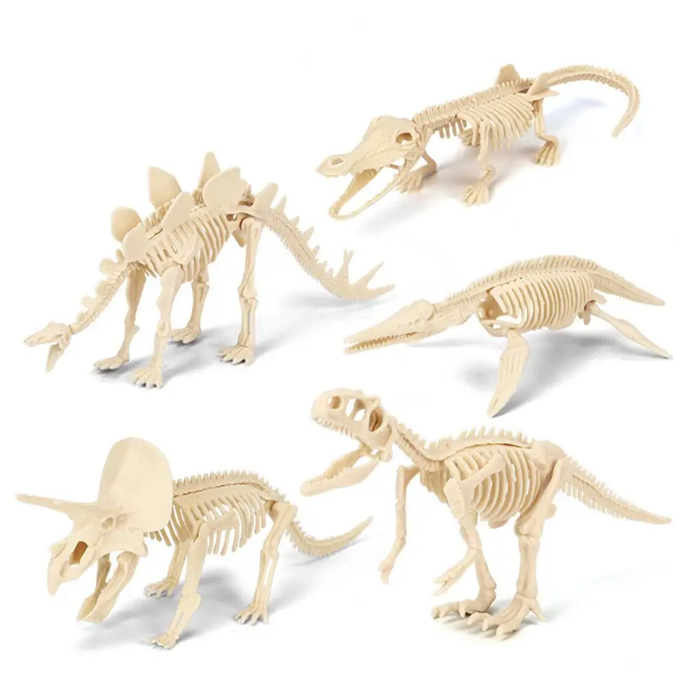 

Dinosaur Excavation Kits Archeology Simulation Dinosaur Skeleton Assembled Toys Science Gift For Dinosaur Archeology Enthusiasts