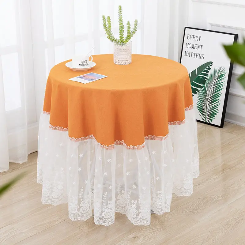 

Round table cloth cabinet machine top protective cover coffee table cloth square table rectangular tablecloth