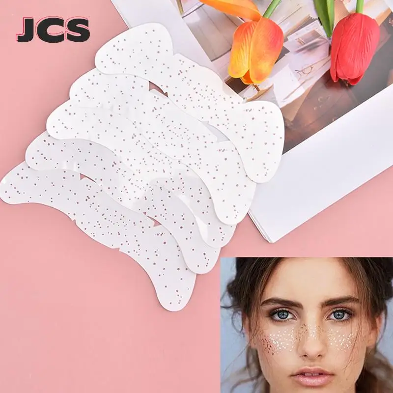 

5 Pcs Freckles Tattoo Stickers Sexy Fake Freckles Tattoo Stickers Removable Women Girls Fashion Make Up Accessories