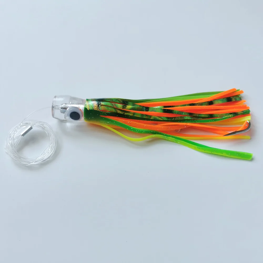 Мягкая Тонущая наживка-Осьминог с полимерной головкой 6 5 дюйма/49 г |