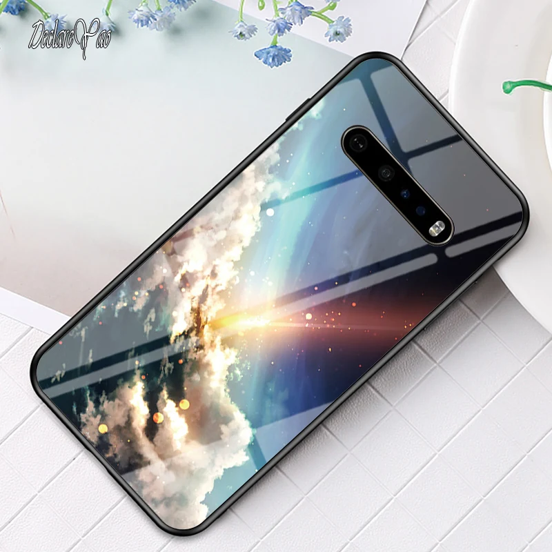 Для LG G8 Тонкий Стеклянный Чехол DECLAREYAO Роскошный Ультратонкий Жесткий Зеркальный Защитный Чехол для G5 G6 G7 G9 V60.