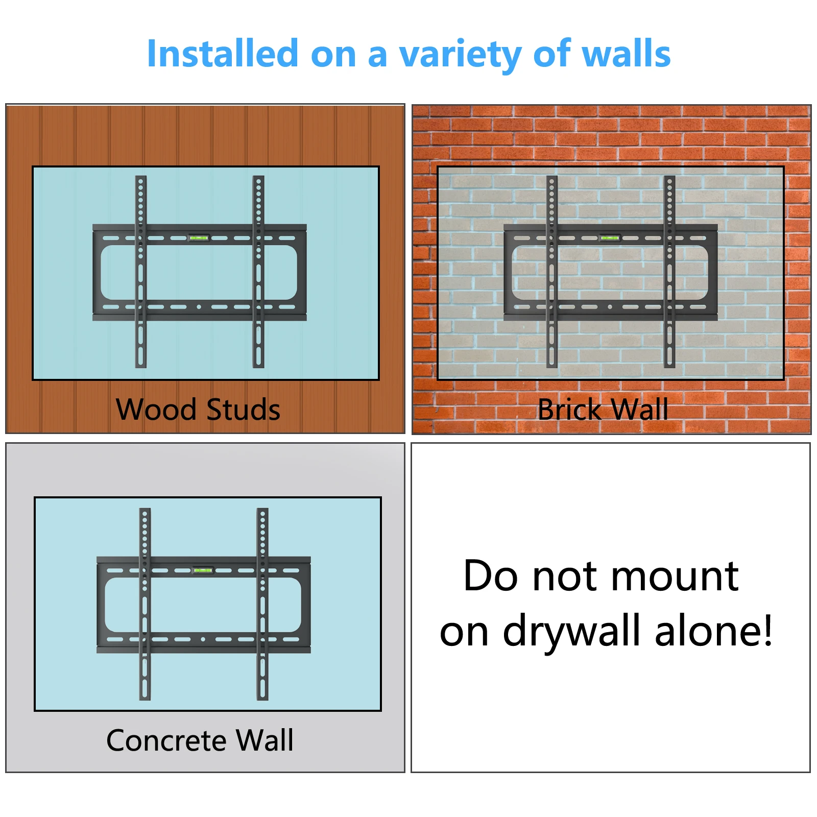 Настенное крепление для телевизора Suszhe настенное 42 дюйма с многобрендовыми