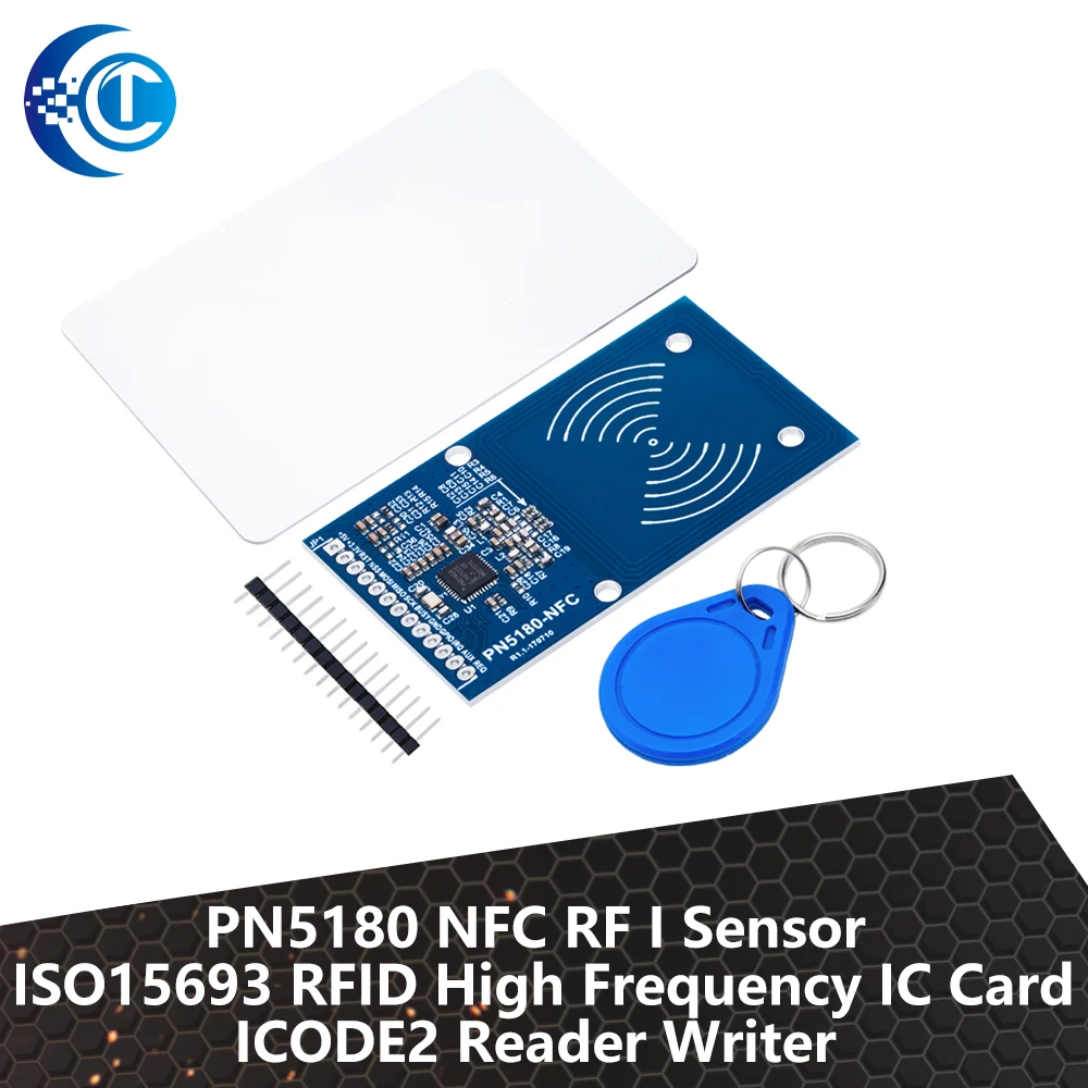 PN5180 NFC RF I Sensor ISO15693 RFID High Frequency IC Card ICODE2 Reader Writer For Arduino