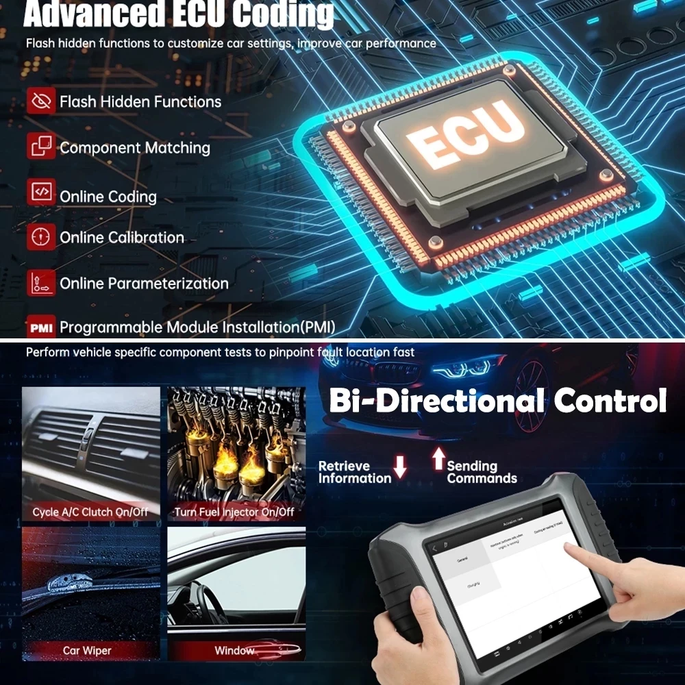 Инструмент Диагностический XTOOL A80 для полной системы программирование ECU ключа IMMO