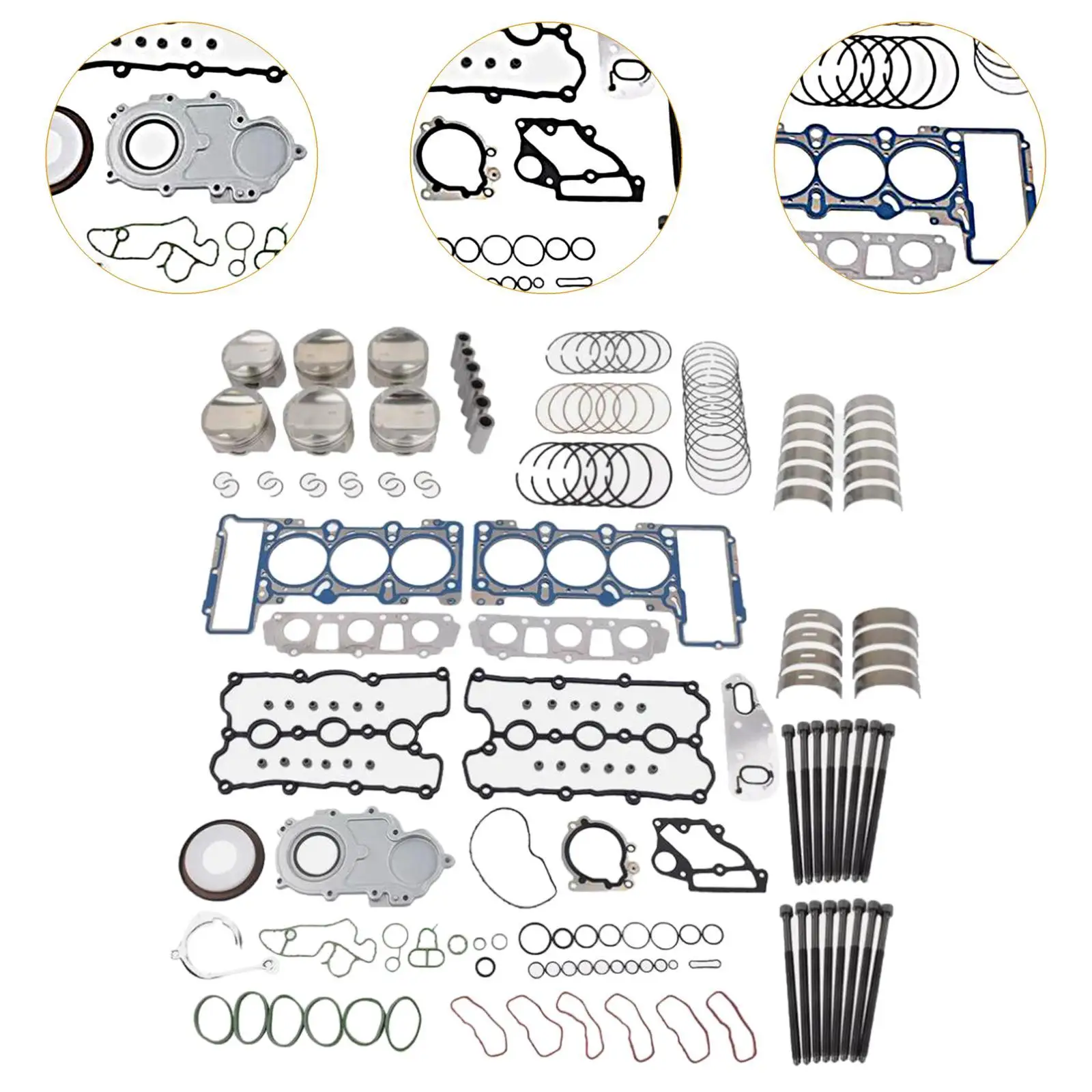 Комплект для ремонта двигателя 07L 105 701 E 06E 561 Ab 107 065 головка поршня DM