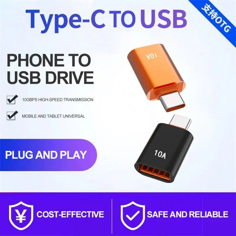 

USB 3.0 To Type C Adapter OTG Type C Male To USB Female Converter For Laptop Xiaomi Samsung USBC Adaptador Usb A Tipo C