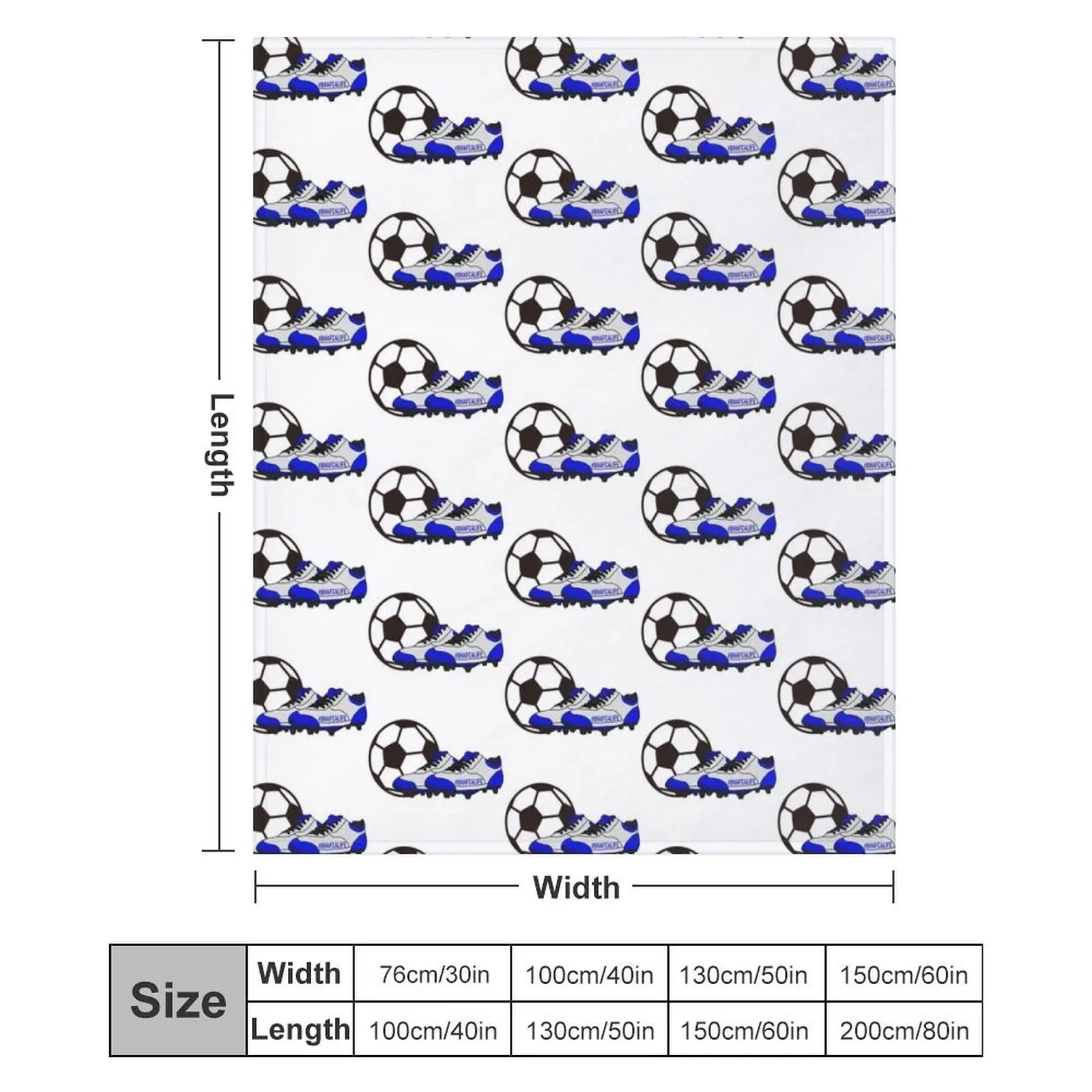 Одеяло Premier League-Bighton Пляжная кровать Модные идеи подарков на День святого