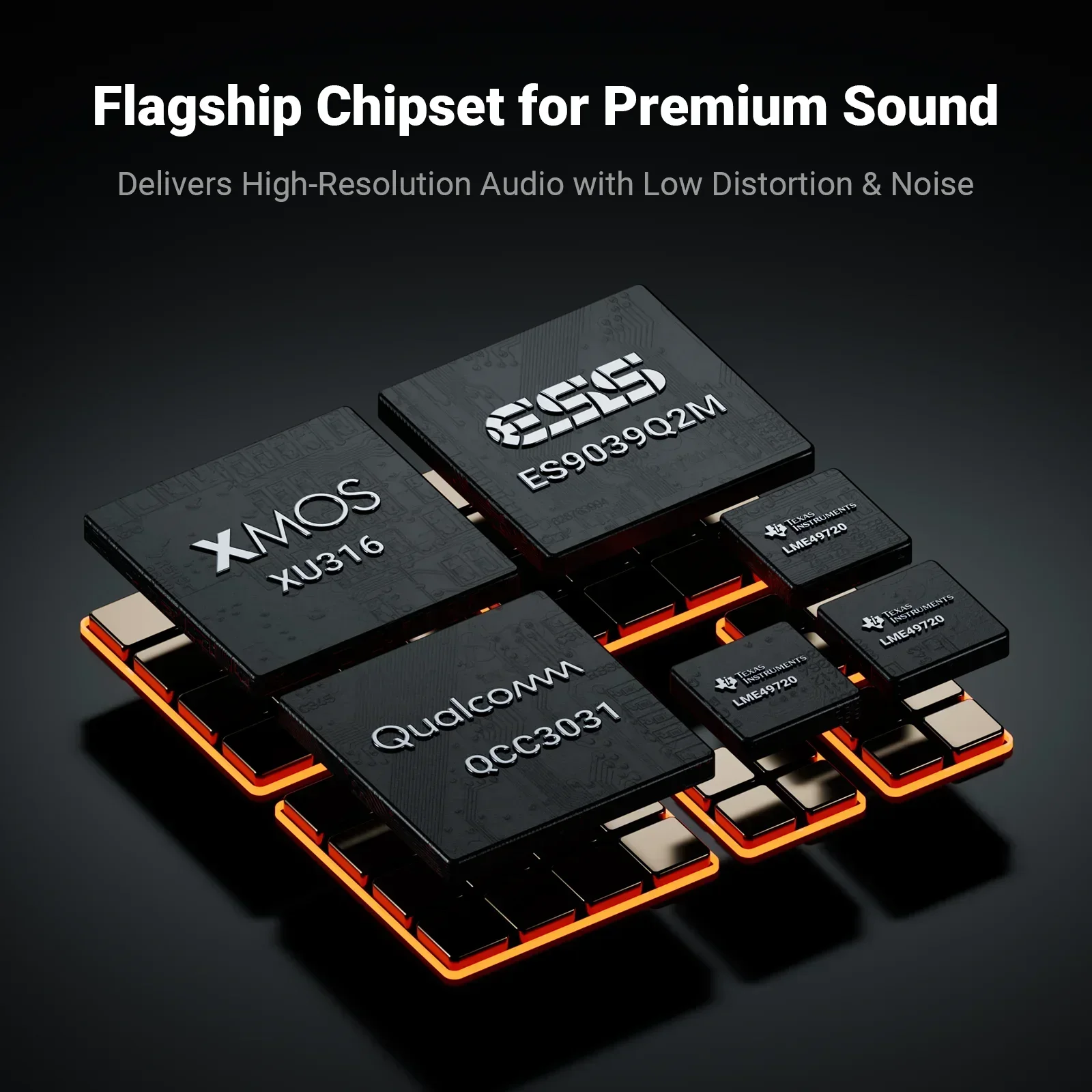 Фото Fosi Audio ZD3 Blue: Полностью симметричный настольный ЦАП с дистанционным управлением, входом USB ARC, стереоусилителем ES9039Q2M, металлический корпус №3