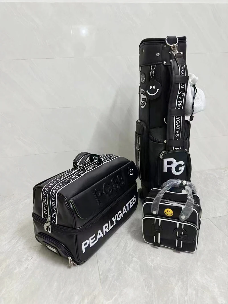 

2023 New PG Golf Standard Bag Fashionable Vertical Caddy Bag Golf Bag Clothes Bag Golf Carrier Bag Boston Bag 골프용품