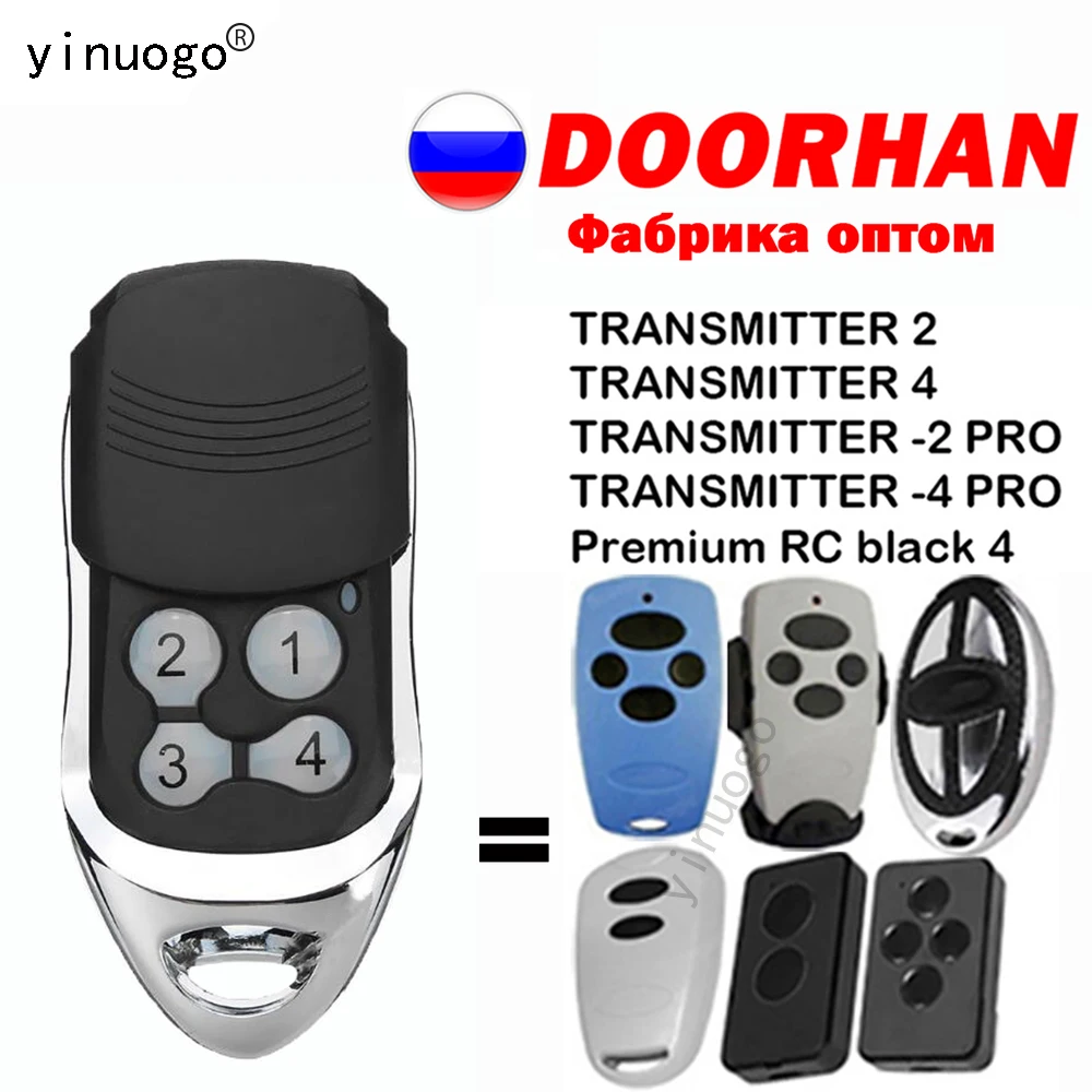 

NEW DOORHAN Remote Control Gate 433MHz For DOORHAN TRANSMITTER 2 4 PRO Garage Door Remote Control Barrier Keychain