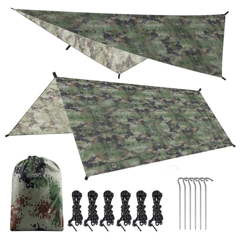 

Водонепроницаемый брезент для кемпинга, 10 х10 футов, с защитой от УФ-лучей