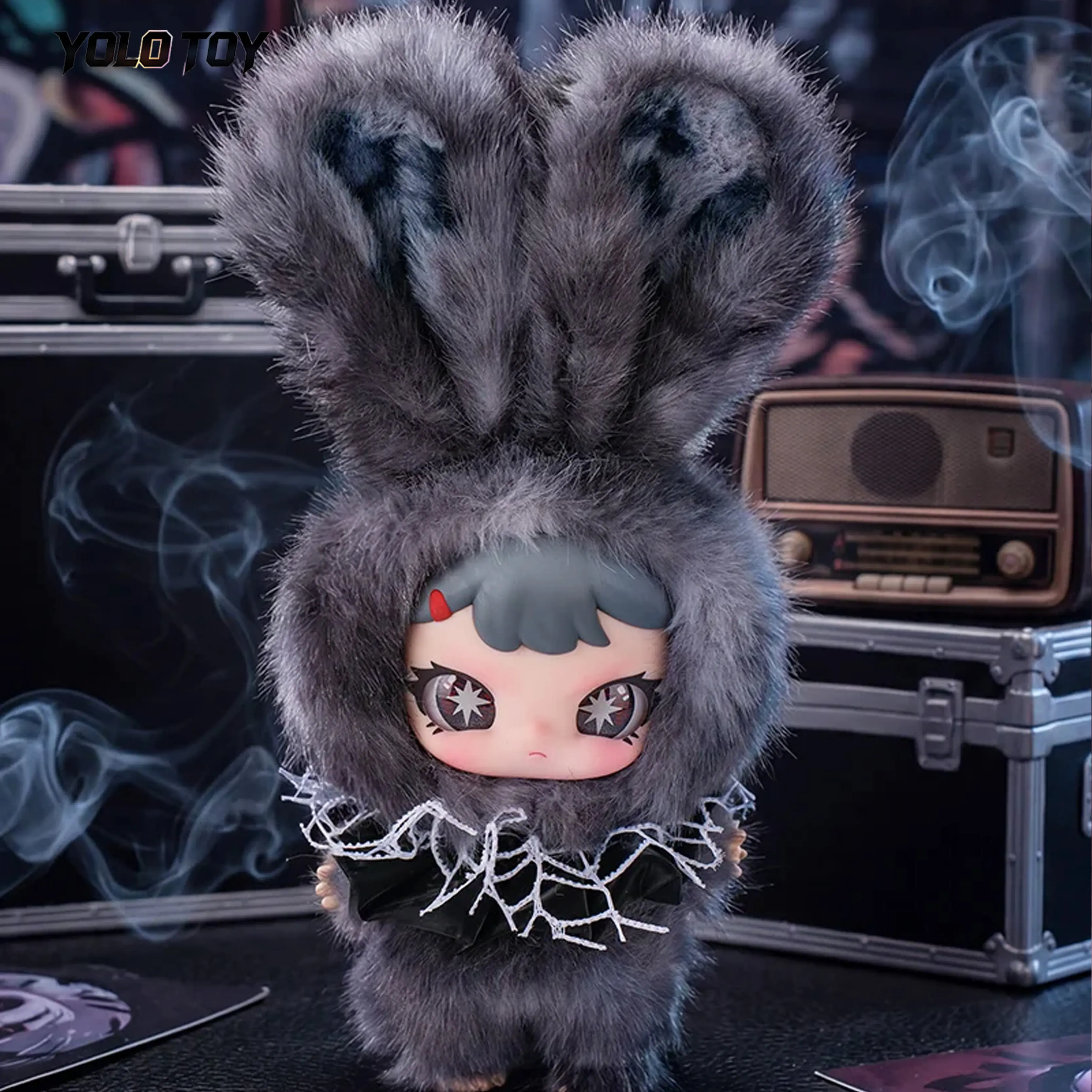 Фото Коллекционная игрушка-брелок Dapiaoliang Rebaby Escape Plan Series Vinyl Face Blind Box Bunny Doll: кукла-кролик в закрытой коробке, подарок для детей и взрослых №5