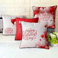pillow sham fashion lightweight anti shrink 18 inch love letter cushion throw cover for car pillowcase pillow case