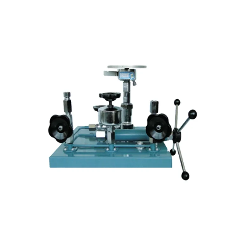 

Piston Calibrate pressure gauge Dead Weight Tester with digital lcd