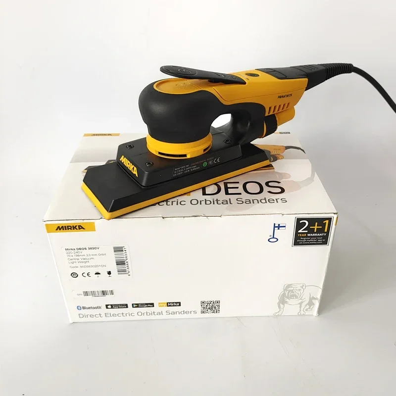 Квадратный электрический шлифовальный станок 70-198 мм 250 Вт для деревообработки