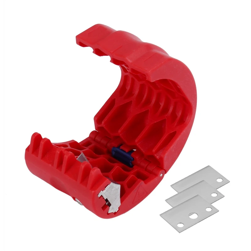 

TOP Portable Pipe Cutter 20-50Mm Pipe Hose Plastic PVC/PU/PP/PE Tube Pipe Wire And Cable Cutter Cutting Tool