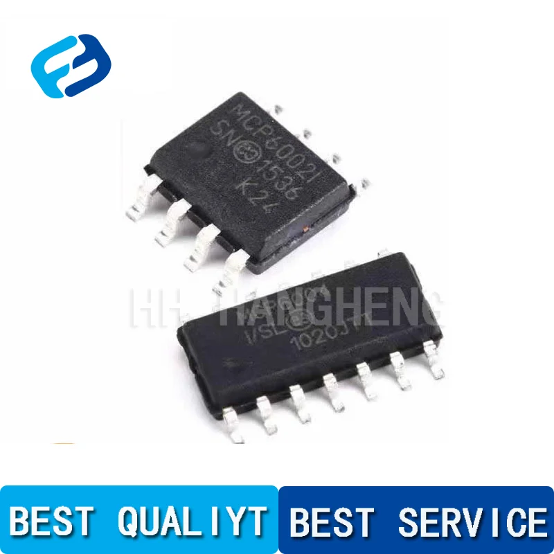 10 шт./лот MCP6002T-I/SN MCP6002-I/SN MCP6002I SOP8 новые оригинальные MCP6004T-I/SL SOP MCP6004