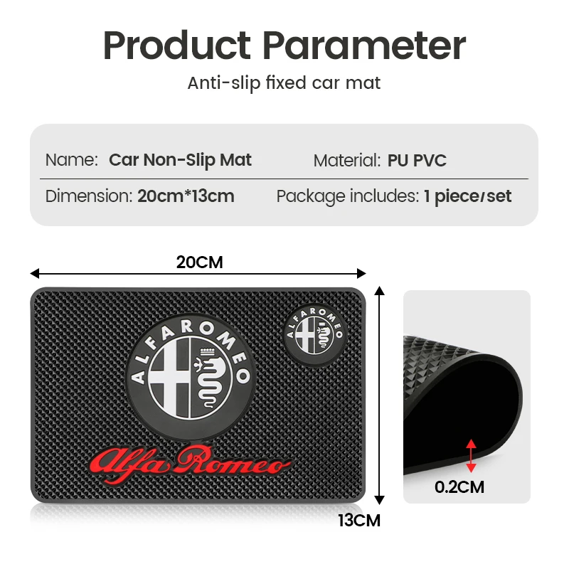 Автомобильный нескользящий коврик автомобильный силиконовый для салона