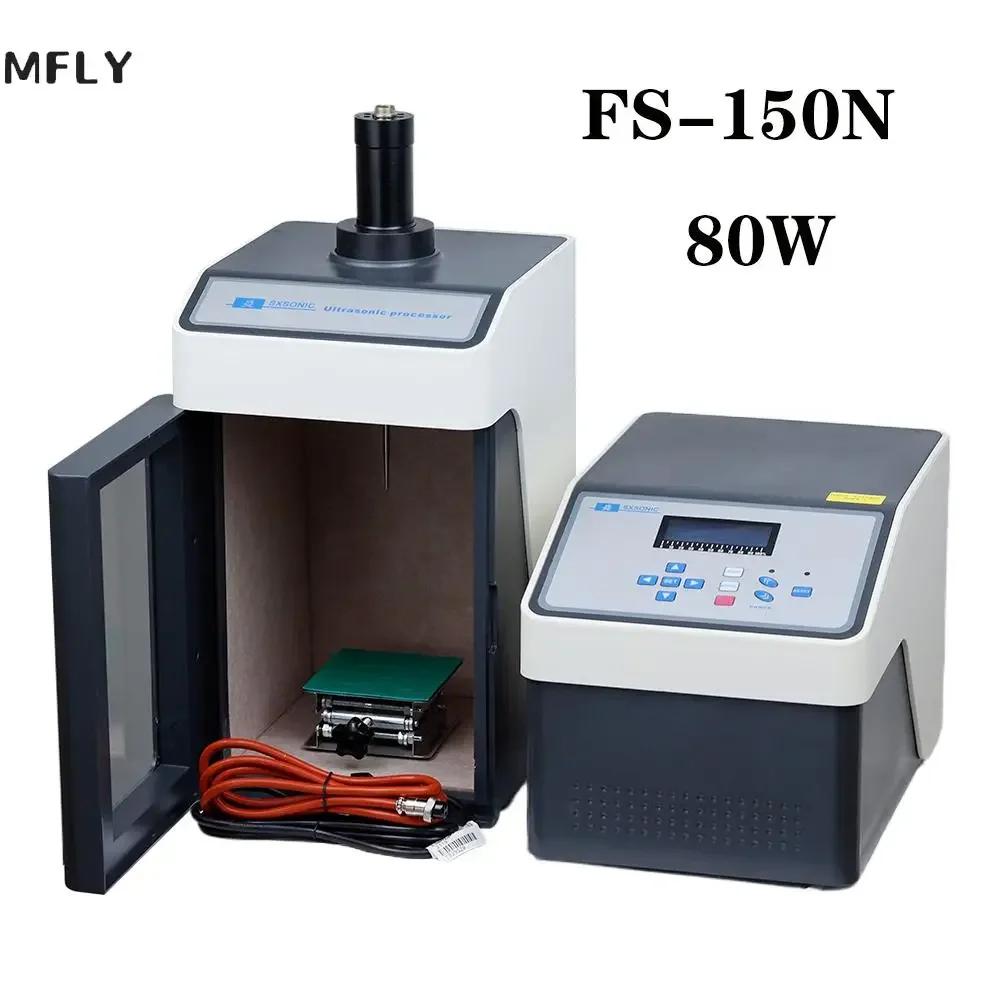 Ультразвуковой гомогенизатор 80 Вт звуковой процессор ультразвуковой миксер для