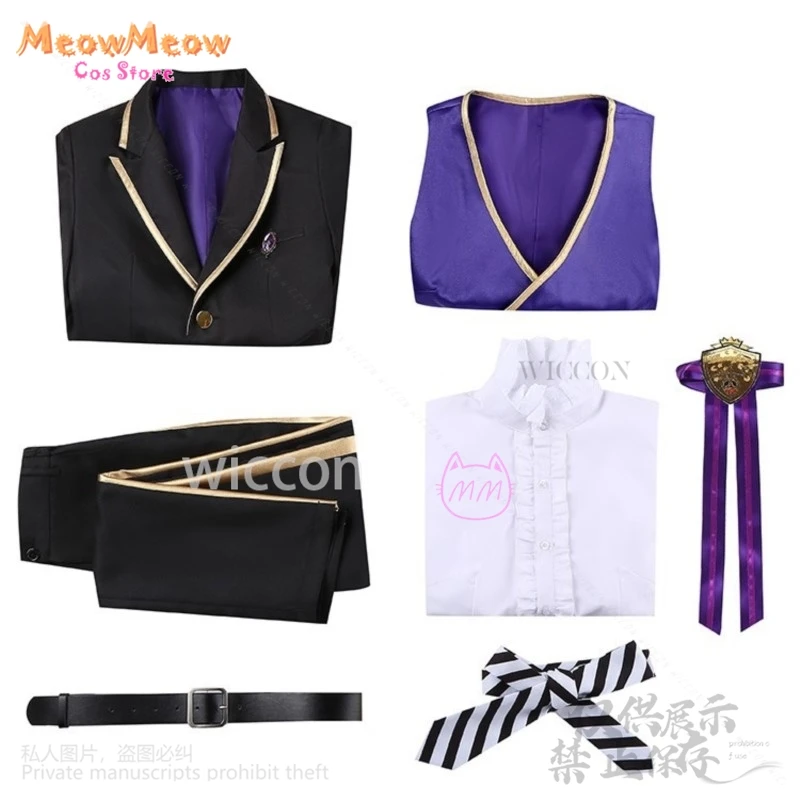 Аниме игра Twisted-Wonderland Pomefiore Diasomnia жилет косплей Epel Felmier костюм Хэллоуин