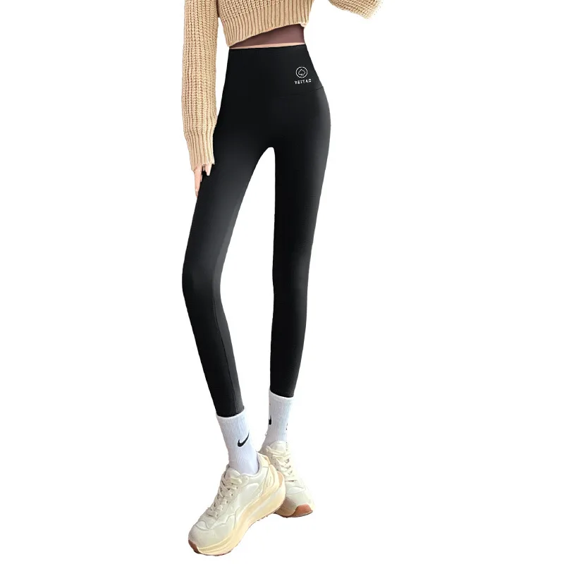 

Без помех, женские брюки в виде акулы, осенне-зимние облегающие новые большие утолщенные штаны для йоги