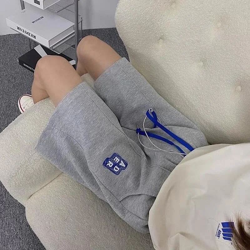 

22SS Heavy Industry Logo Embroidery 100% Cotton EU Size ADER ERROR Shorts Men Women High Street Summer Jaqueta Tiny Spark