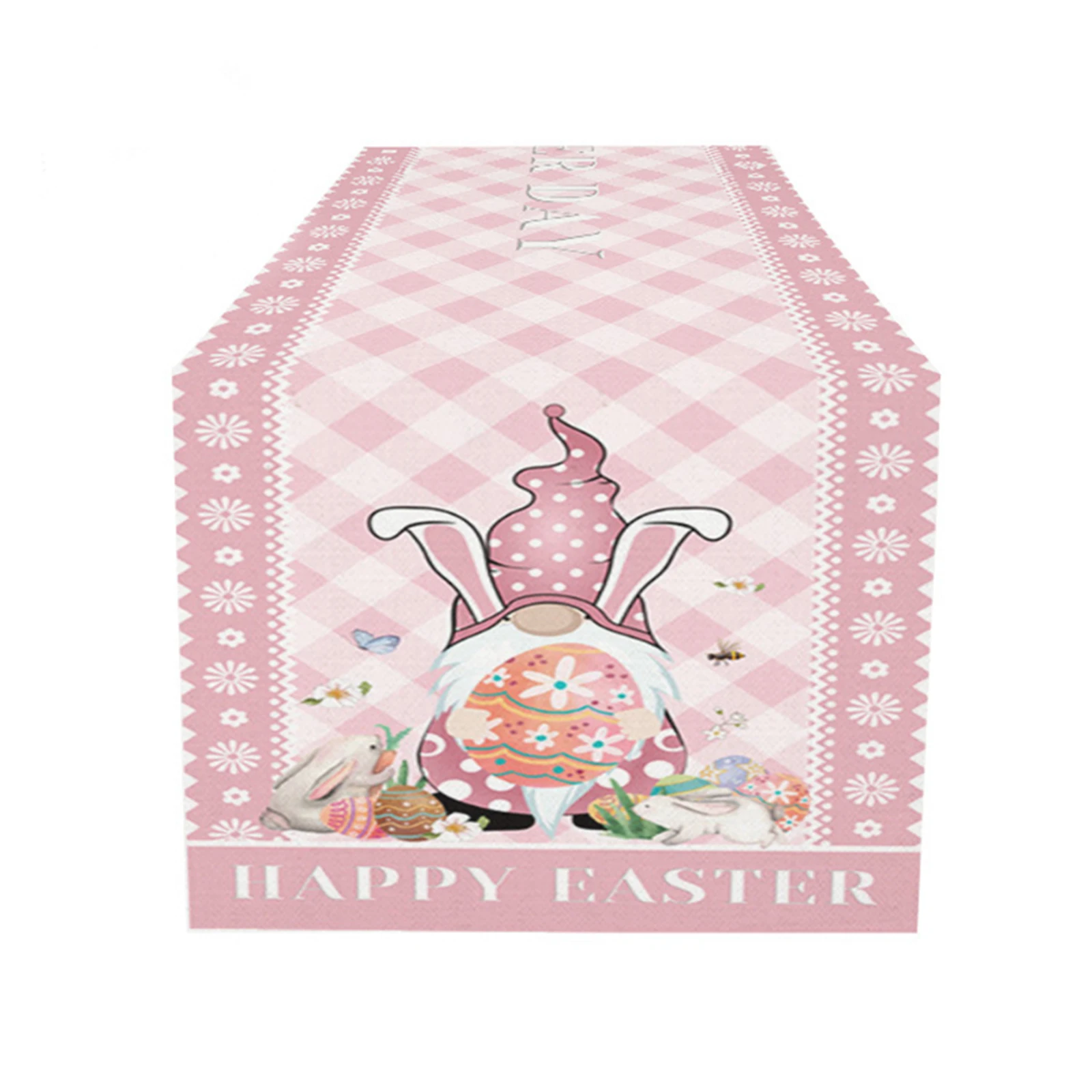 Easter Table Runners  Non-Slip Rectangle Table Setting Decor
