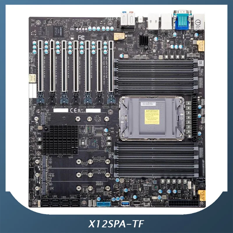 Original Server Motherboard For Supermicro X12SPA-TF ICELAKE PCIE4.0 M.2*4 IPMI Good Quality Original Server Motherboard For Supermicro X12SPA-TF ICELAKE PCIE4.0 M.2*4 IPMI Good Quality