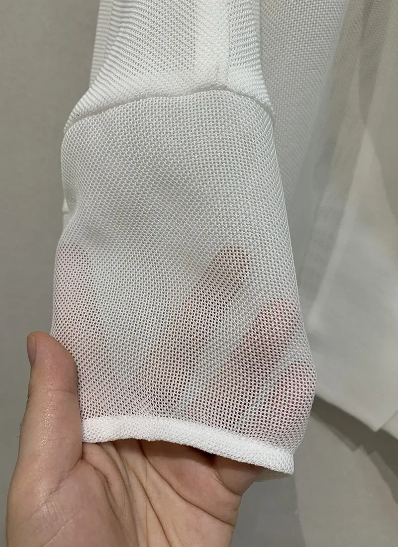 Куртка женская сетчатая свободного покроя с защитой от солнца весна-лето 2024