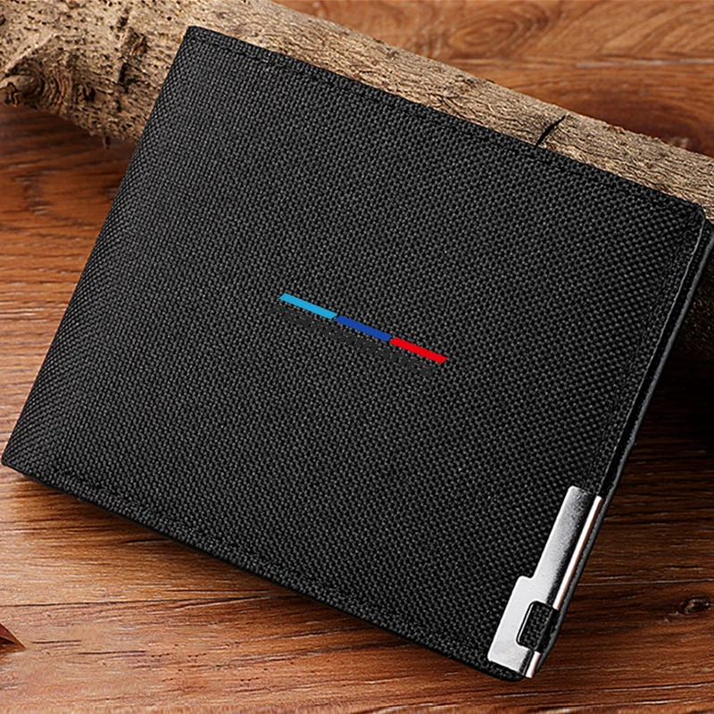 Мужской кошелек с логотипом автомобиля держатель для кредитных карт органайзер