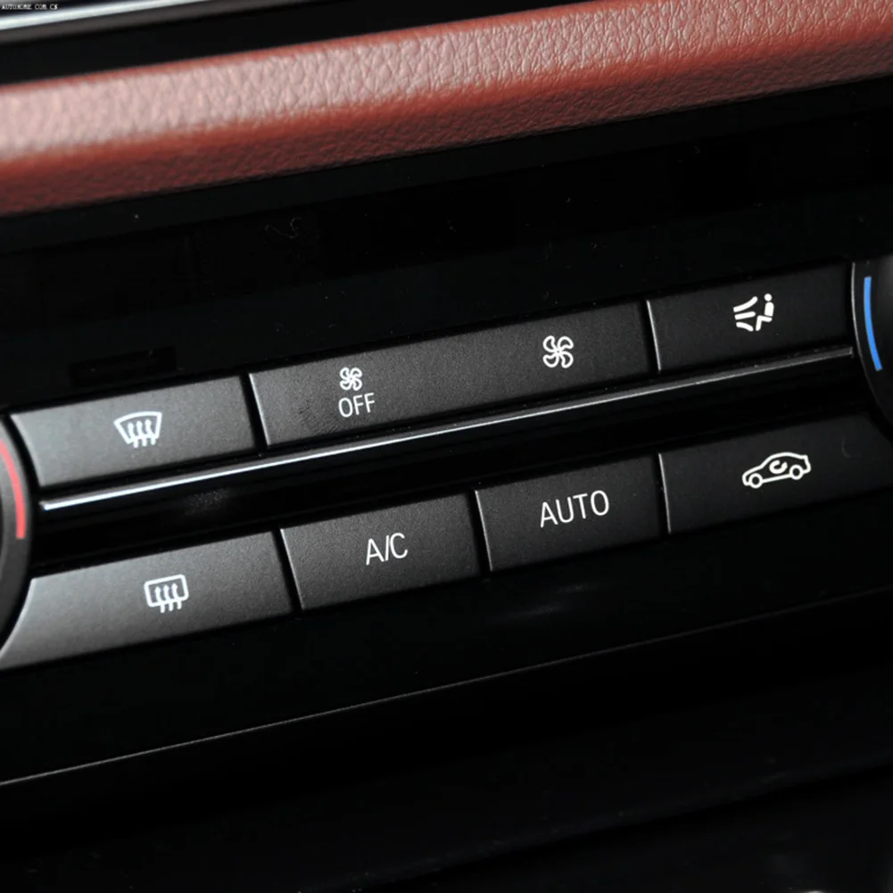 

1pair Car Fan Button Cap for BMW 5 7 Series F10 F02 Car Auto Replacement Parts Heater Climate Protective Wind Control