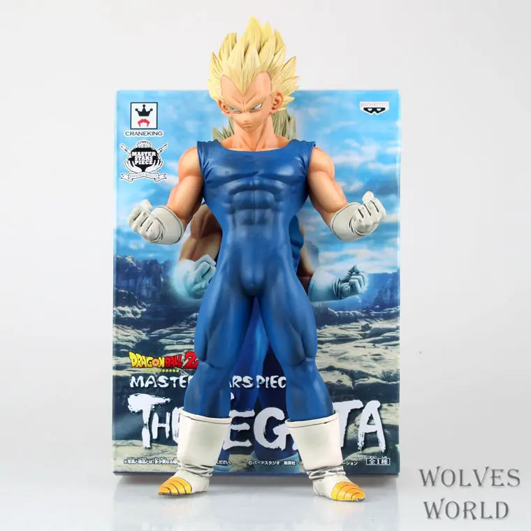 

MSP Dragon Ball Z Vegeta 25cm Super Saiyan Statue Figure Model Toys