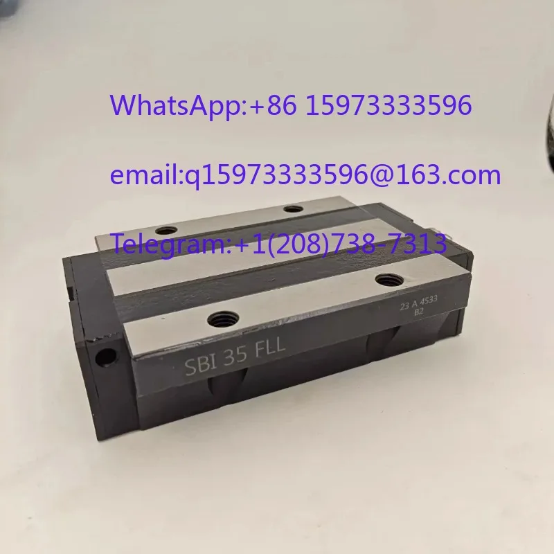 Фото Прецизионный линейный направляющий блок SBG SBI 15 20 25 30 35 45 FL FLL SL SLL-C, подшипниковый блок для механических систем №2