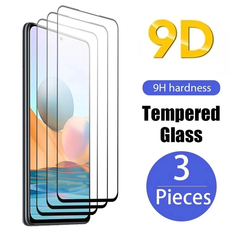 

Protection Glass for Xiaomi Poco X3 Pro NFC F3 M3 M4 F2 Screen Protector for Redmi Note 10 9 8 Pro Note10 8t 9s 10s 9A 9C Glass