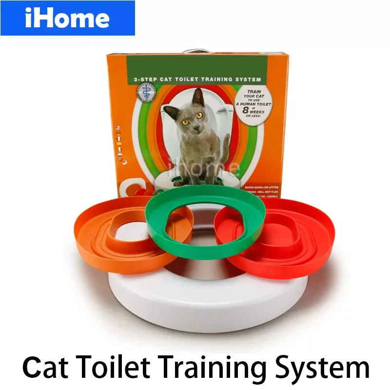 

Высококачественный унитаз для кошек, профессиональный Тренировочный Набор для кошек с надписью «Love Clean», легкий в использовании туалет, туа...