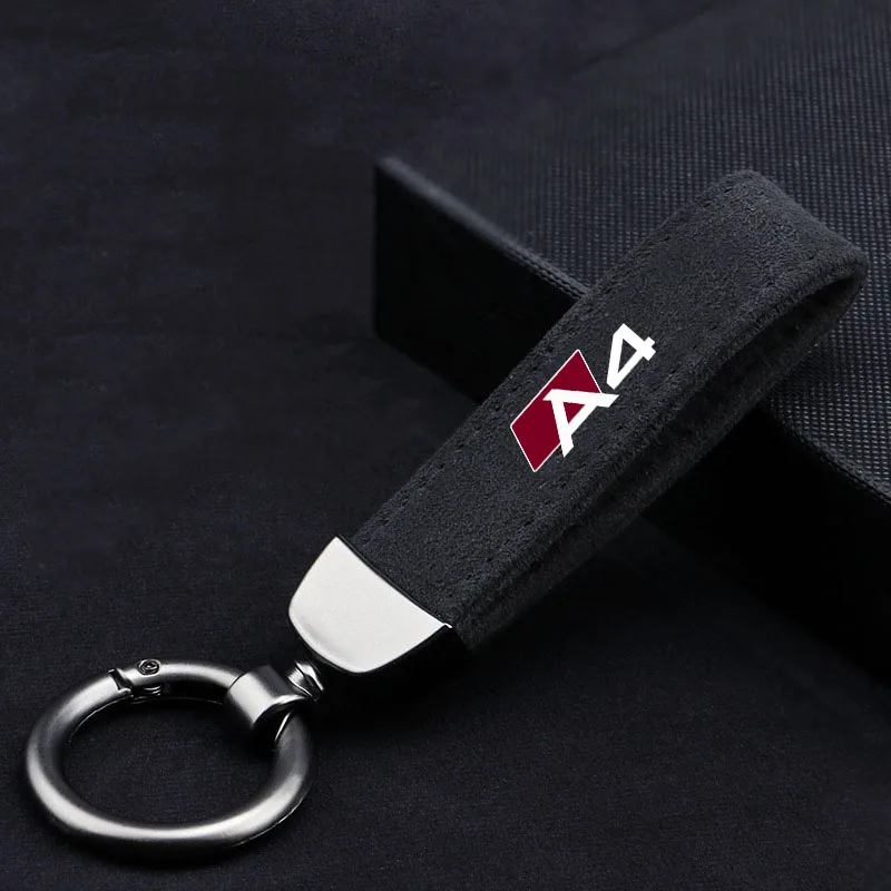 Модный автомобильный чистый цветной брелок для ключей подвесной цепь деловой