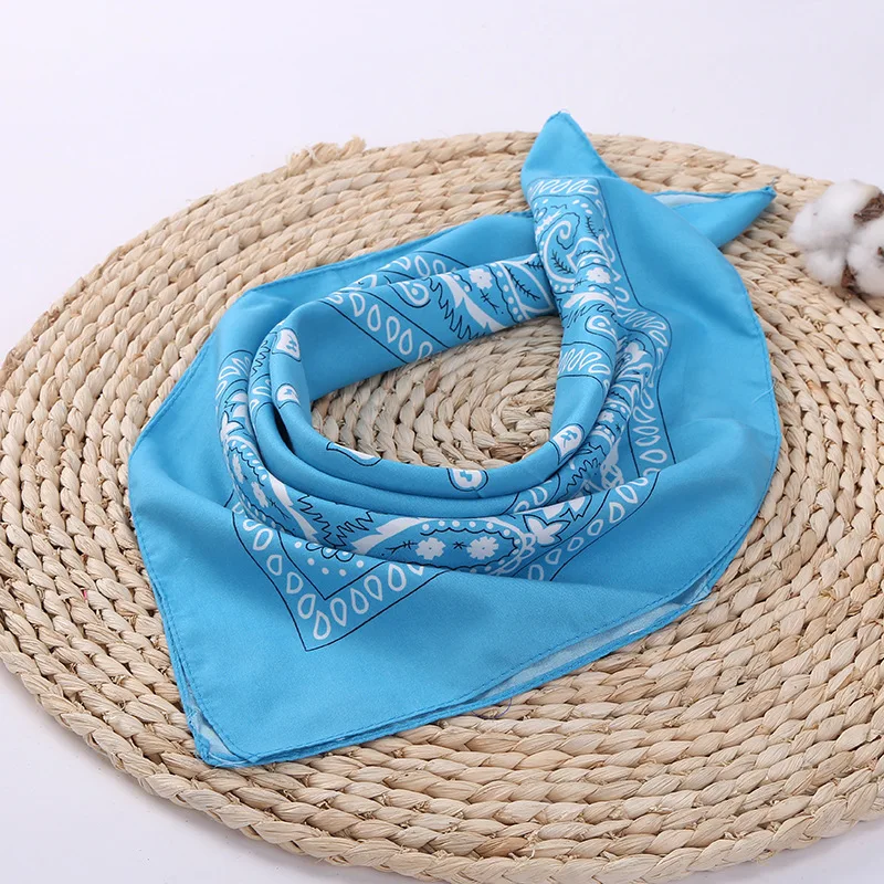 Popular Hip Hop cashew flowers Bandana Men Women Outdoor Headbands Hair Band Wrist Wraps Hair Scarves towel Hair Accessories