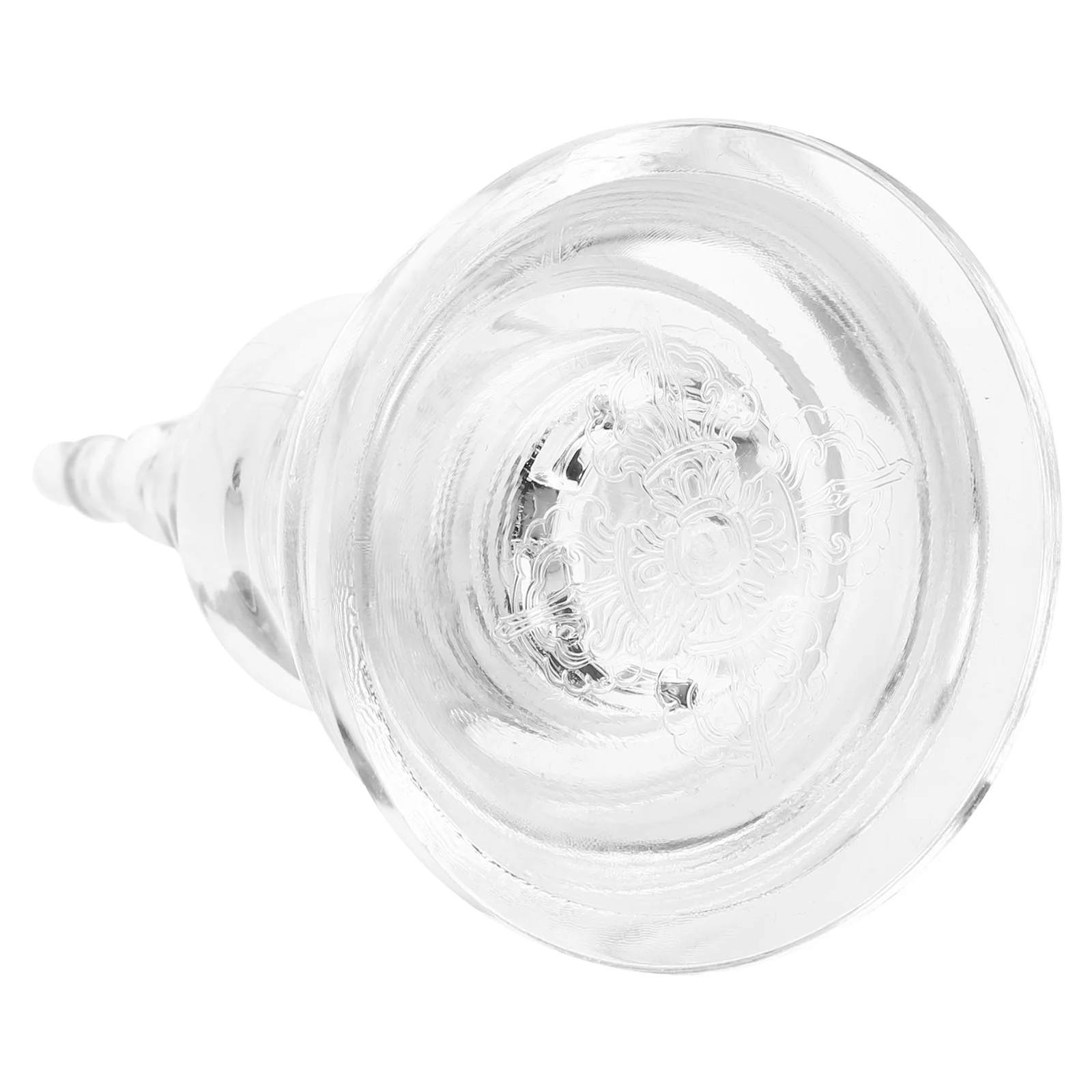 

Pagoda Stupa Crystal Tower Statue Buddhism Acrylic Figurine Stones Garden Dagoba Feng Model Mascot Desktop Shui Ornament