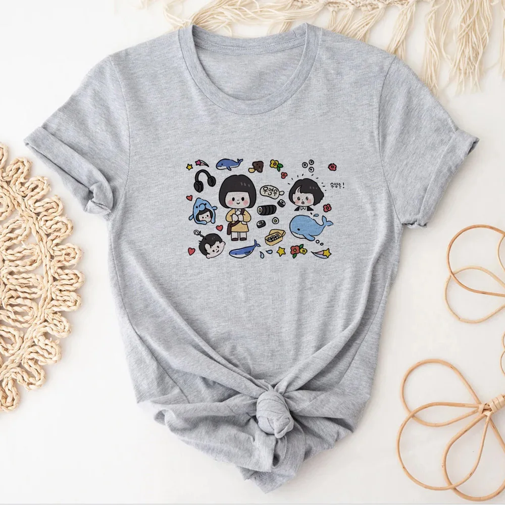 Женские комиксные футболки Dorama аниме футболка женская одежда y2k