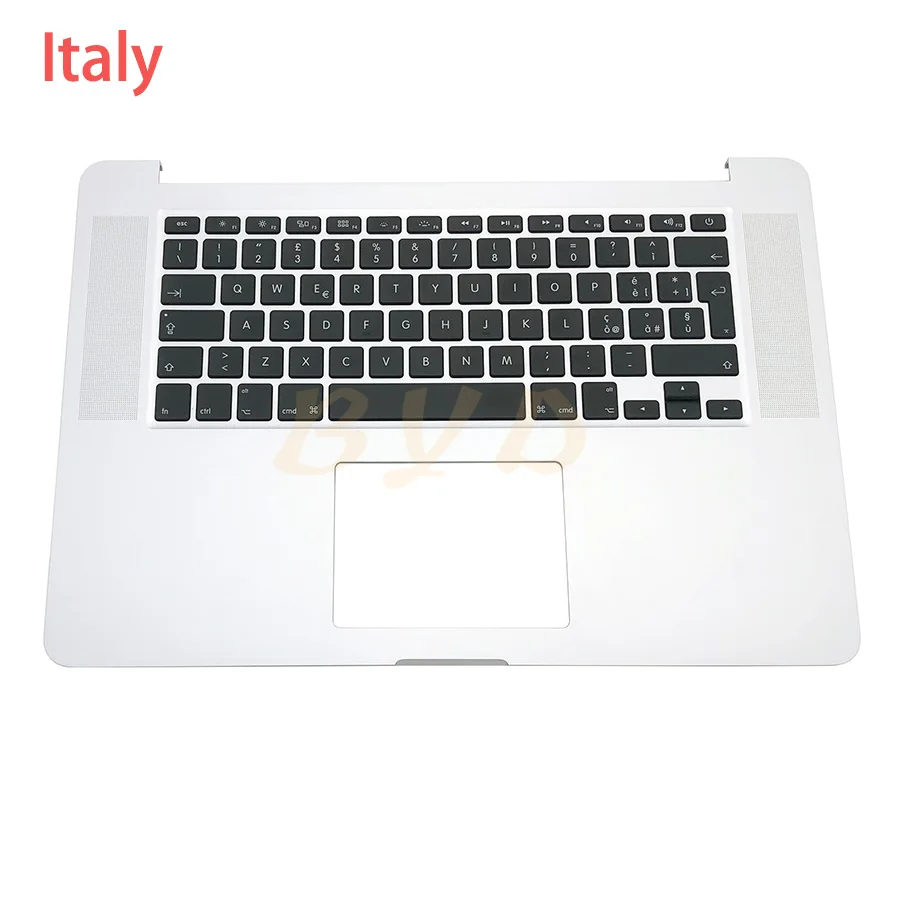 Оригинальный ноутбук A1398 Topcase с итальянской клавиатурой для Macbook Pro Retina 15 дюймов Top