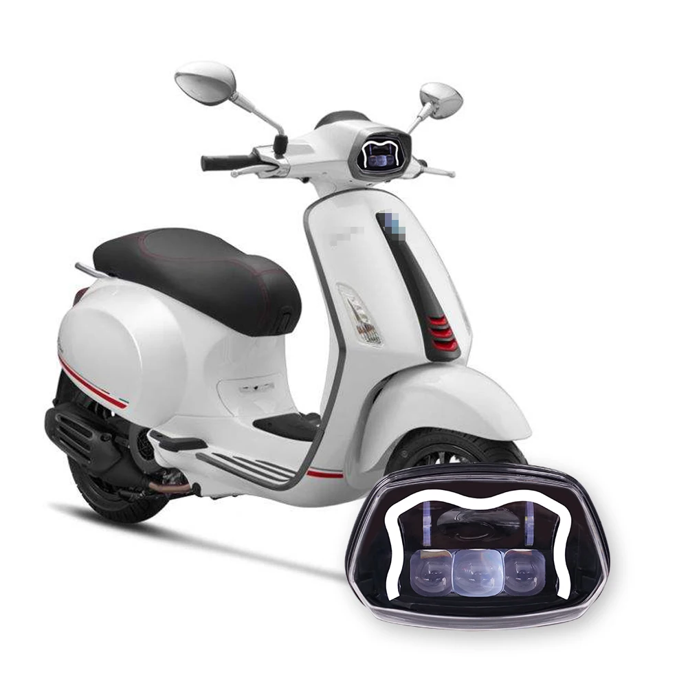 

YIAALUX motorcycle lighting system accessories parts for vespa sprint 150 led headlight